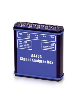 Portable 4-channel vibration analyser A4404 SAB